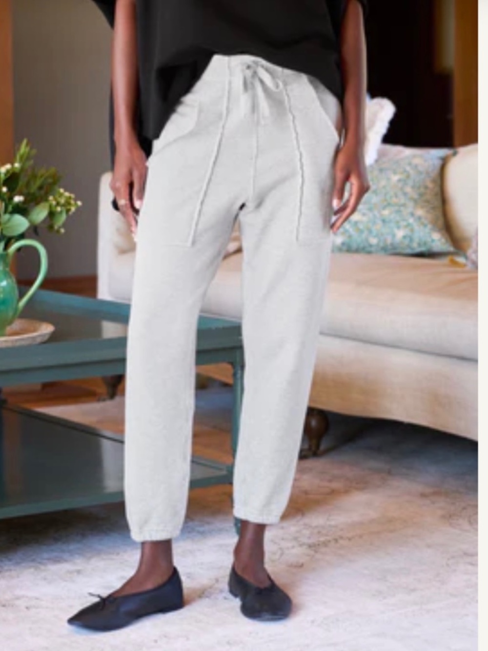 Frank & Eileen EAMON Gray Melange, Triple Fleece